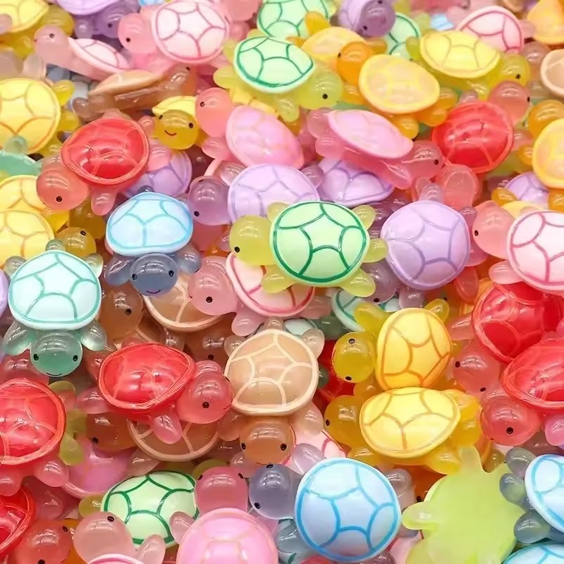 Home Decor Under 100 - 20/50/100pcs Mini Luminous Turtle Home Decor