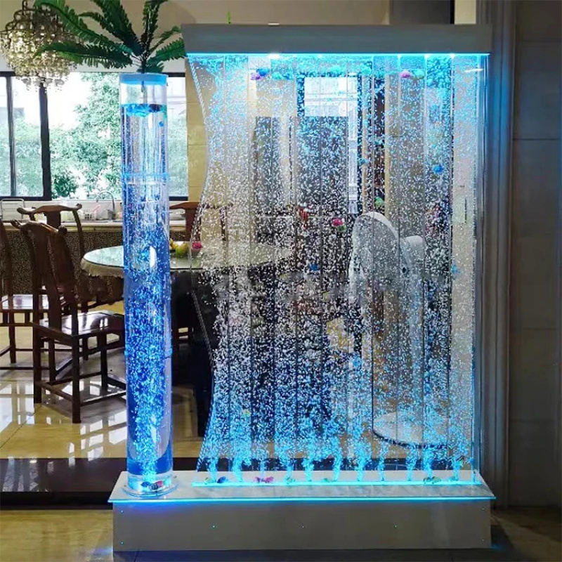 Room Divider Screen - custom.Customized Modern LED Glowing Bubble Wall