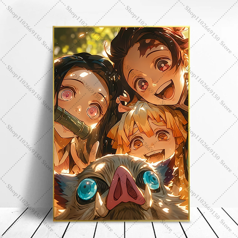 Home Decor Frames - Anime Creative Picture Home Decor Accessories