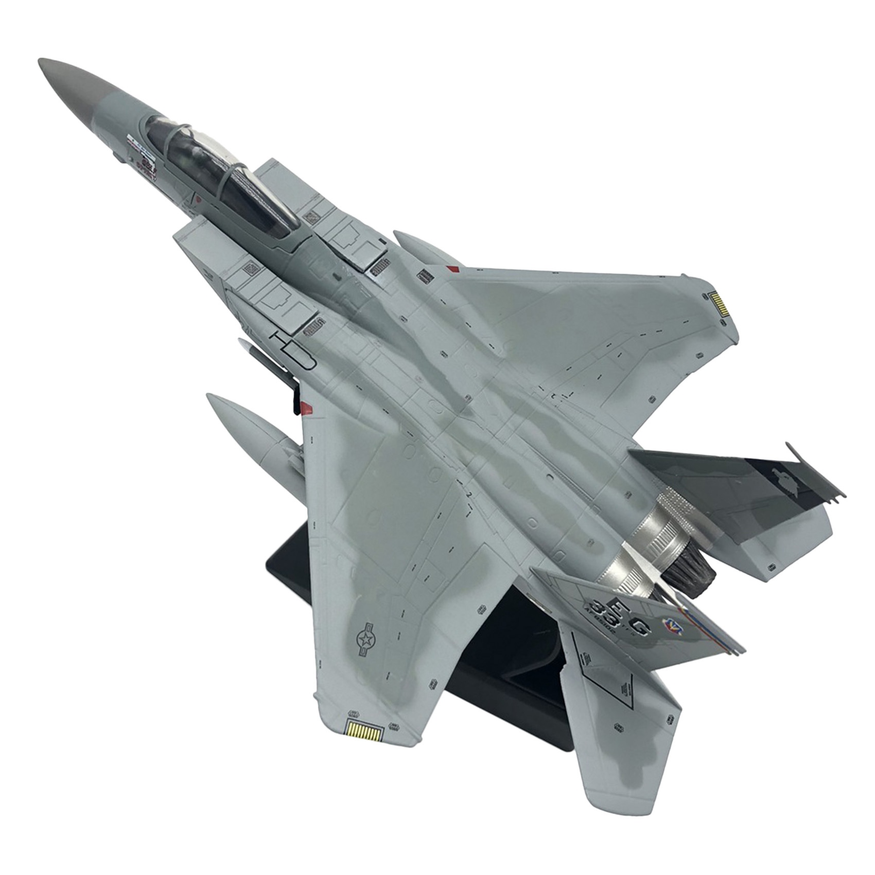 Home Decor Under 100 - 1/100 Scale Diecast Airplanes F15 Eagle