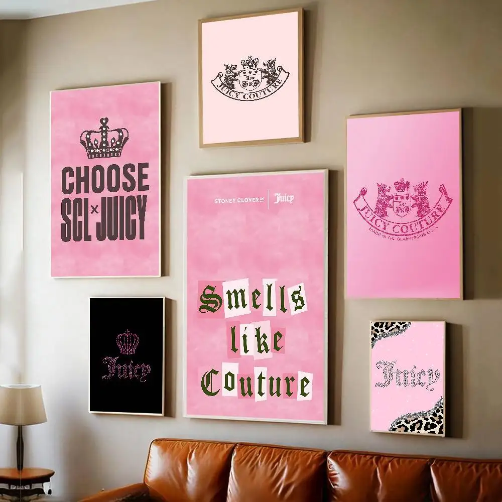 Abstract Oil Painting - J-Juicy Cool C-Couture DIY Sticky Poster