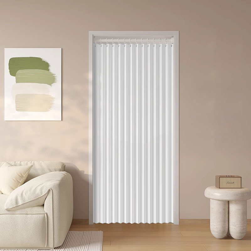 Accordion Folding Door Curtain - Room Divider Screen recension och pris