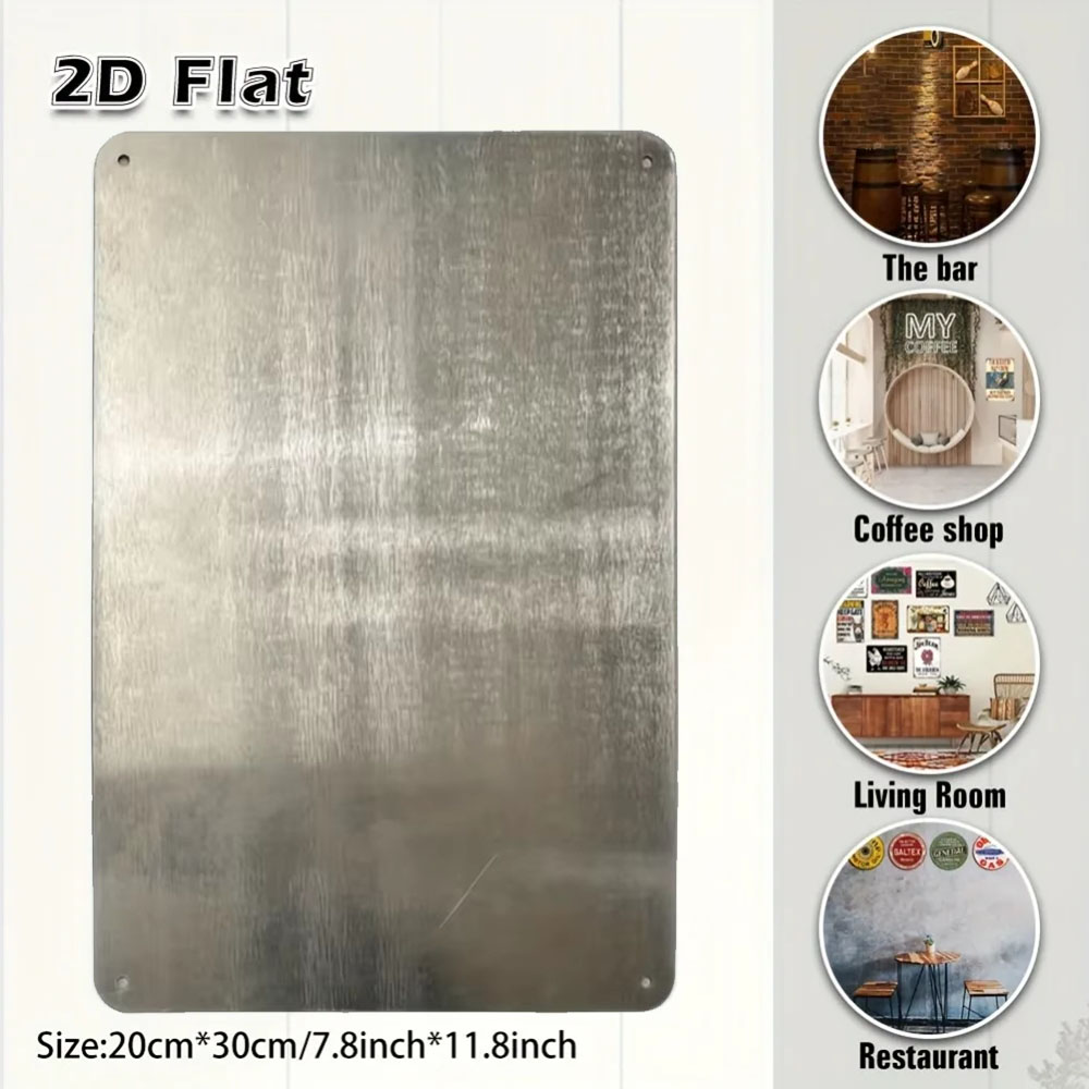 2D Vintage Metal Sign, Virgin  - Home Decor Frames recension och pris