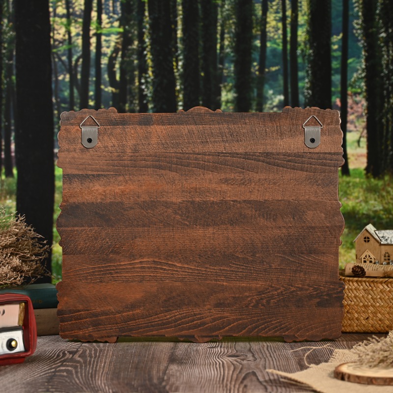 Handcrafted Wooden Relief Wall - Home Decor Frames recension och pris