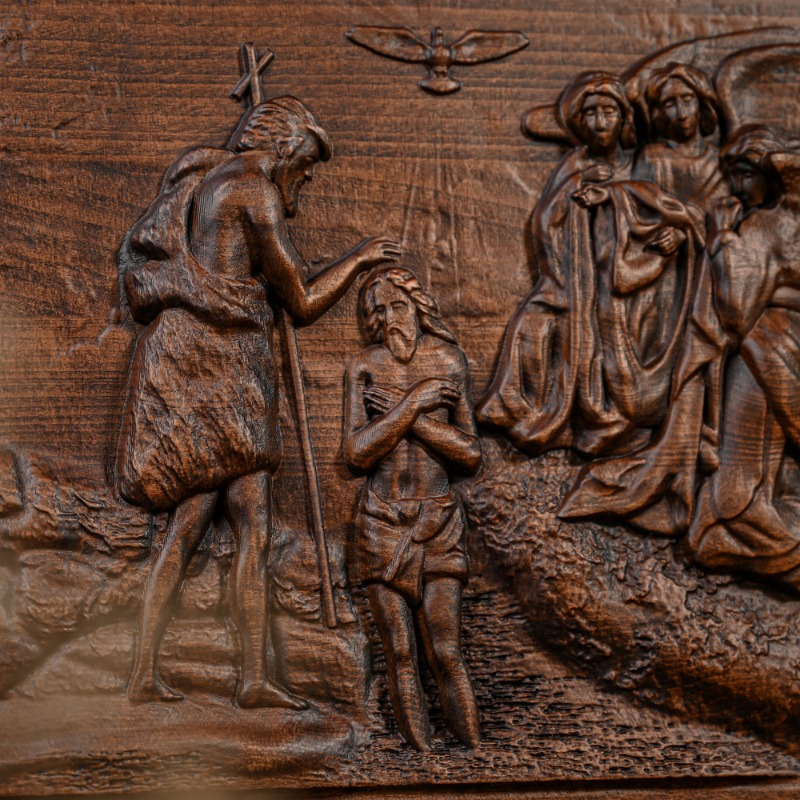 Handcrafted Wooden Relief Wall - Home Decor Frames recension och pris