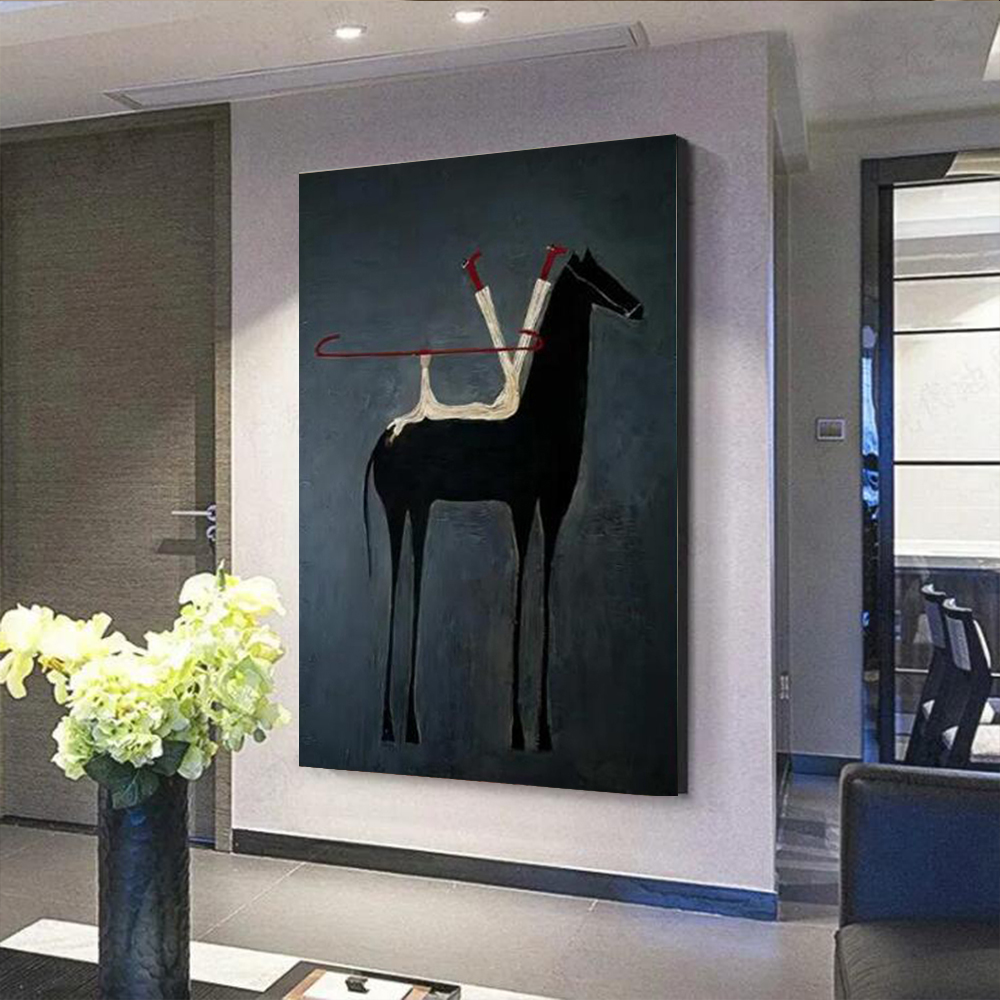 100% Handmade Abstract Oil Pai - Home Decor Under 100 recension och pris
