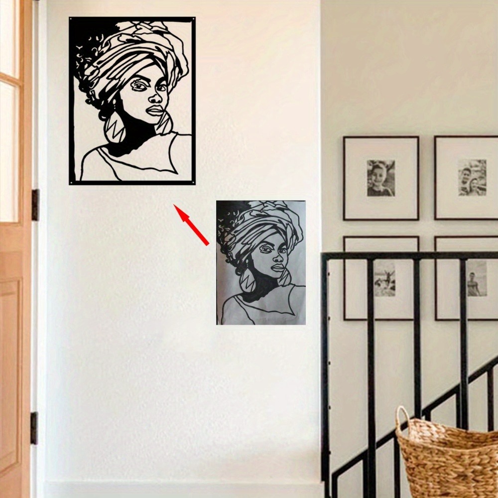 Custom Framed Metal Portrait,  - Home Decor Frames recension och pris