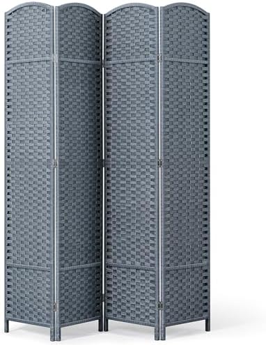 Outdoor Privacy Screen 4-Panel - Room Divider Screen recension och pris