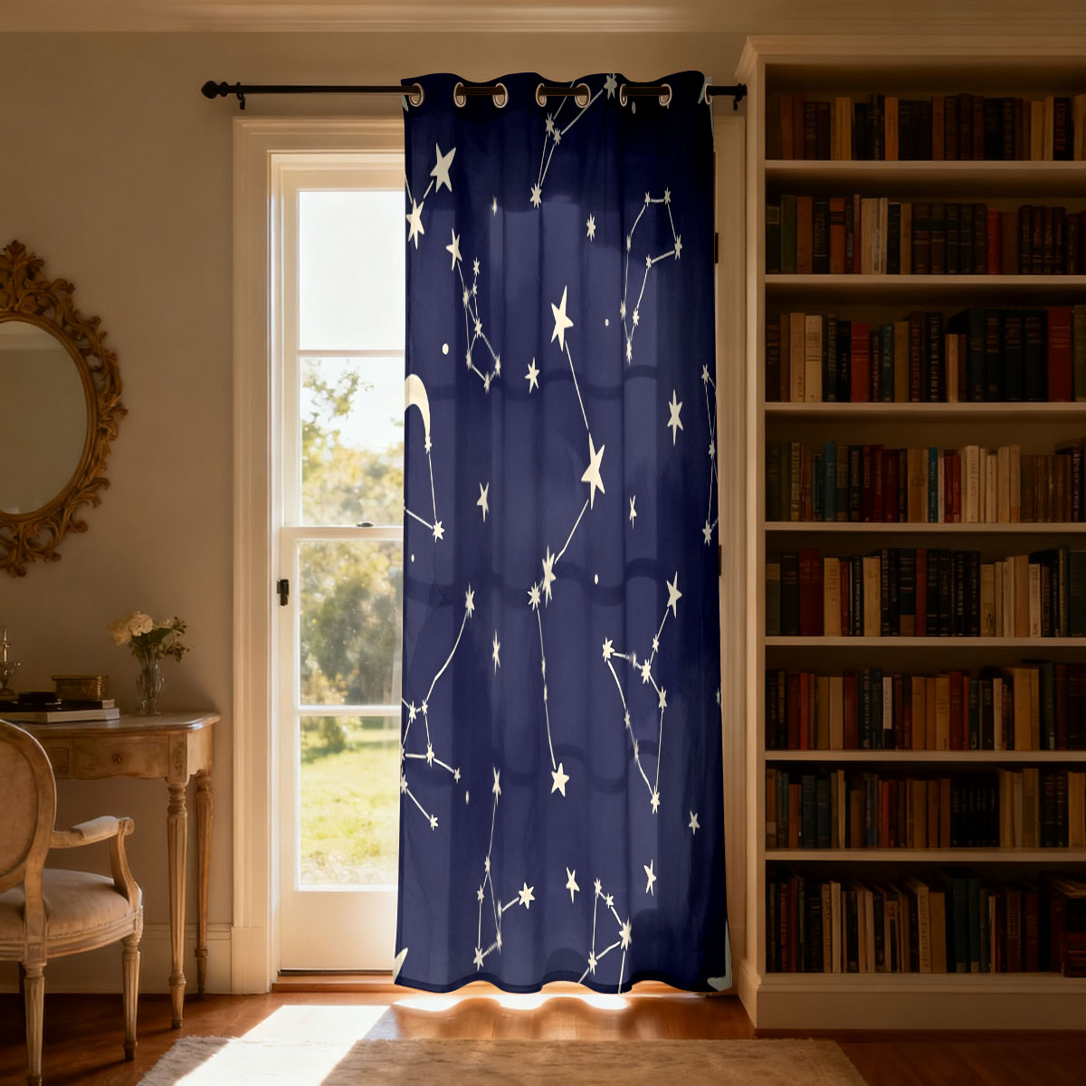 1pc Retro Rose Floral Single L - Home Decor Curtain recension och pris