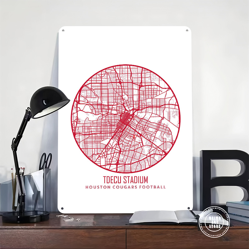 Houston Cougars 3D Printed Tex - Home Decor Houston recension och pris