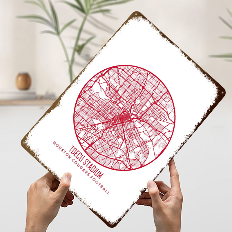Houston Cougars 3D Printed Tex - Home Decor Houston recension och pris