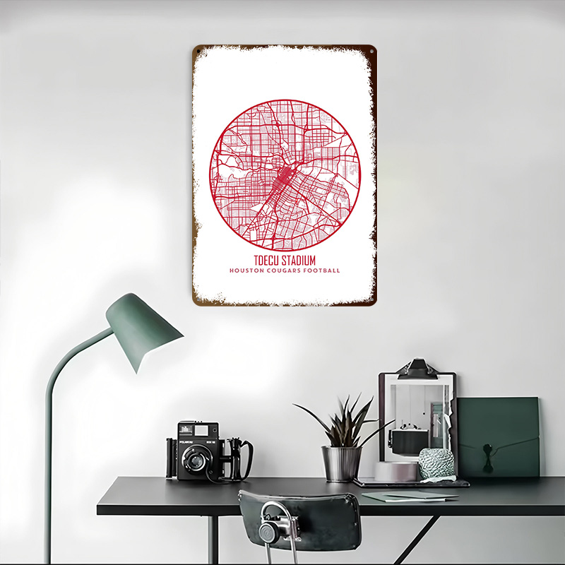 Houston Cougars 3D Printed Tex - Home Decor Houston recension och pris