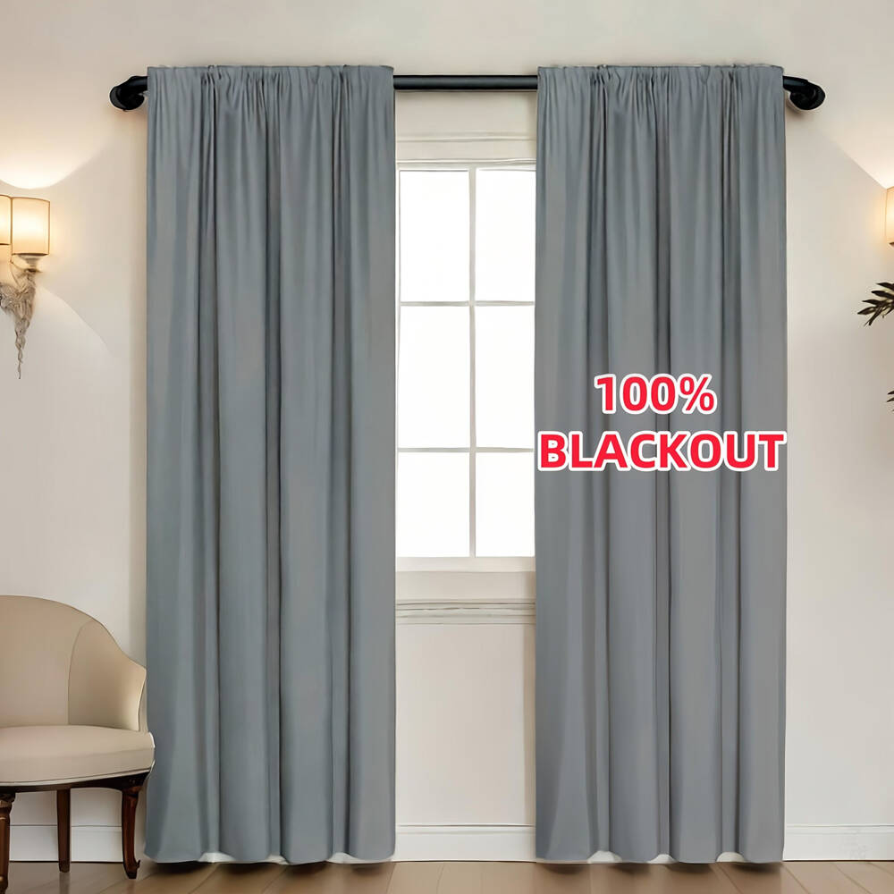 1pc 100% Blackout Curtain with - Home Decor Under 100 recension och pris