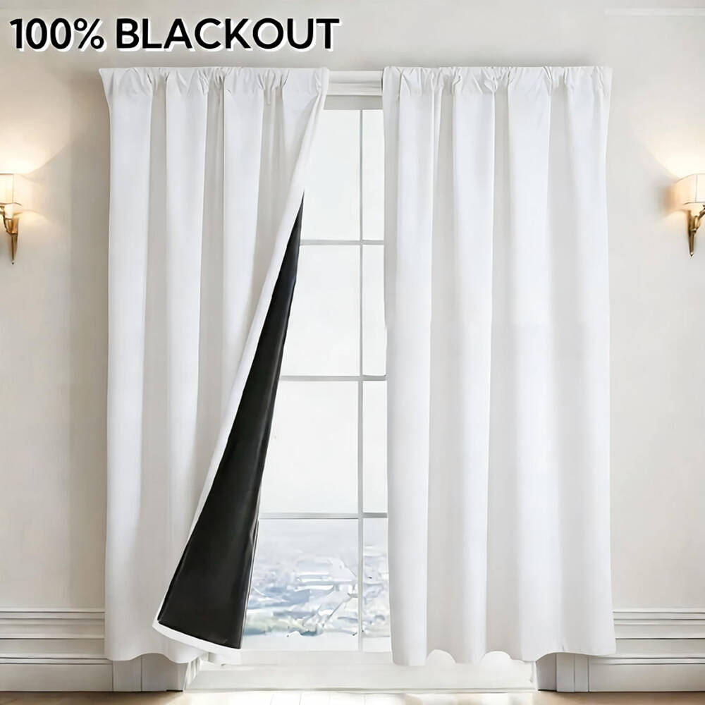 1pc 100% Blackout Curtain with - Home Decor Under 100 recension och pris