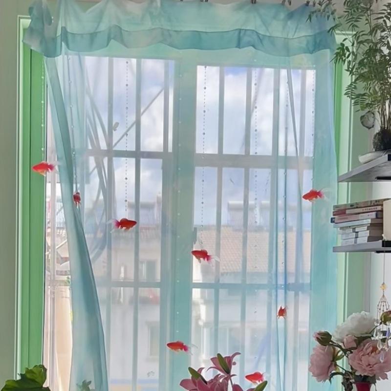 Light Blue Solid Sheer Voile W - Home Decor Under 100 recension och pris