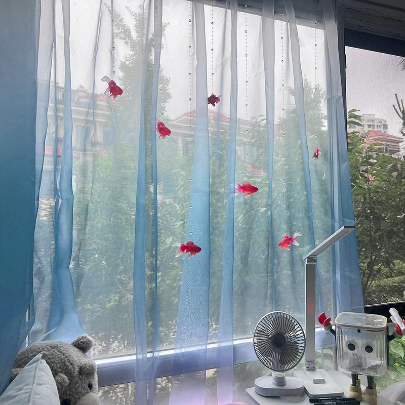 Light Blue Solid Sheer Voile W - Home Decor Under 100 recension och pris