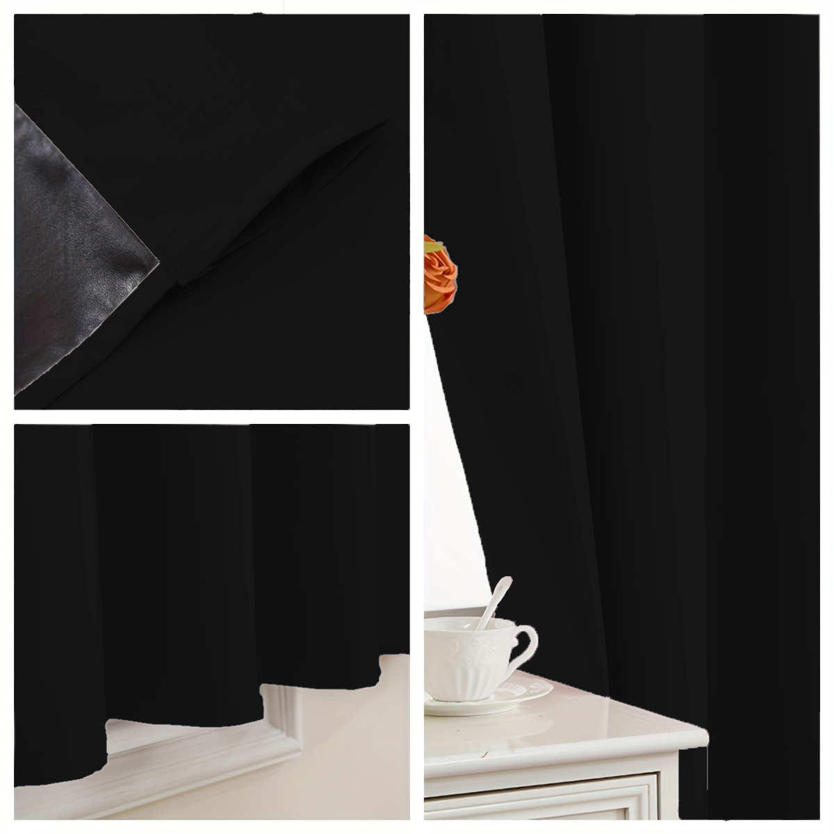 1 Piece of Simple Solid Color  - Home Decor Curtain recension och pris