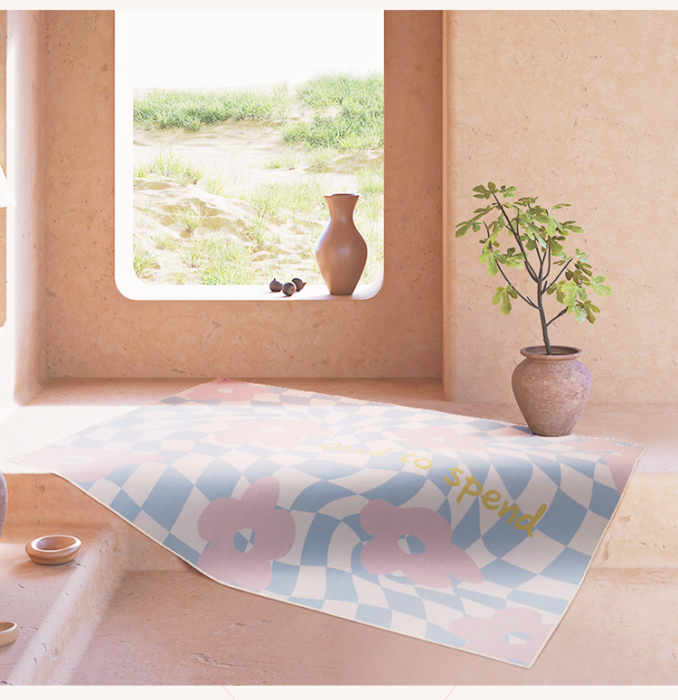 IG Checkerboard Bedroom Bedsid - Home Decor Ig recension och pris