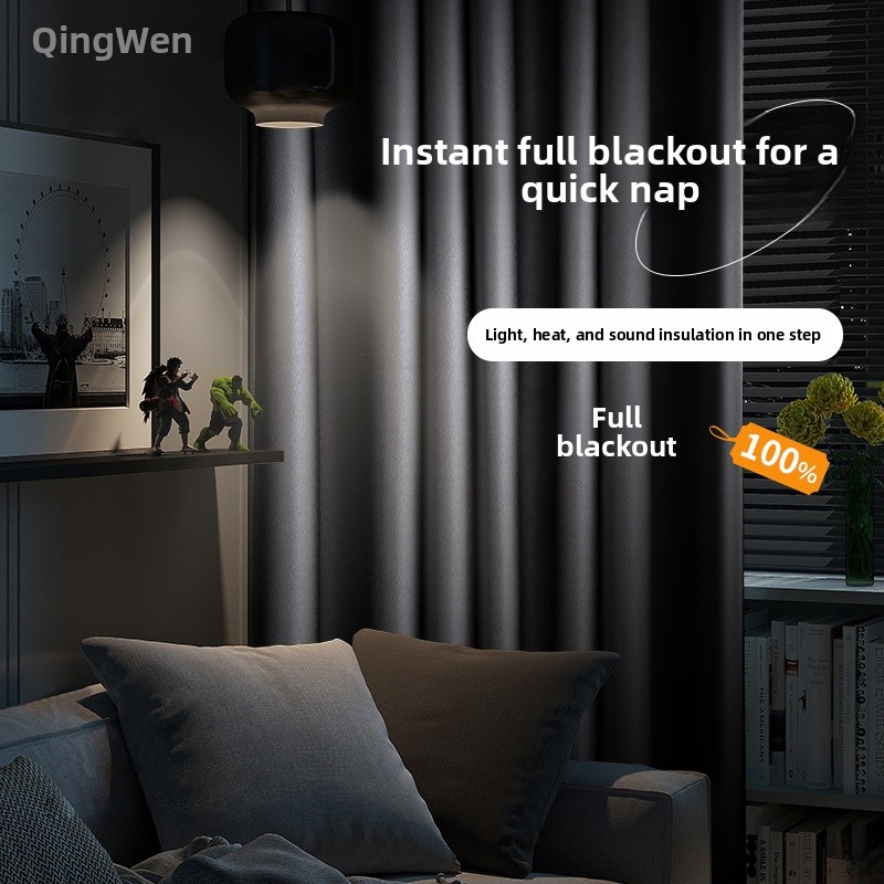 Thickened Full Shade Blackout  - Home Decor Curtain recension och pris