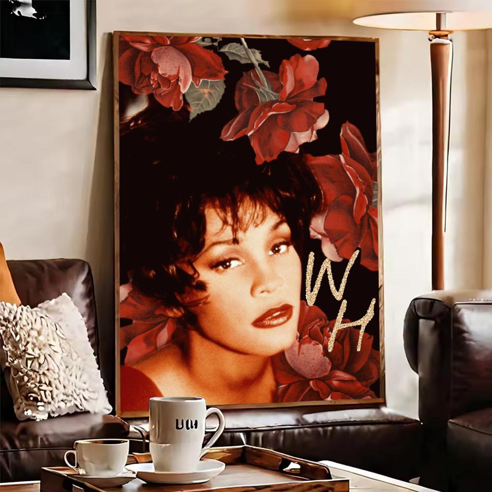 W-Whitney Houston Poster HD Se - Home Decor Houston recension och pris