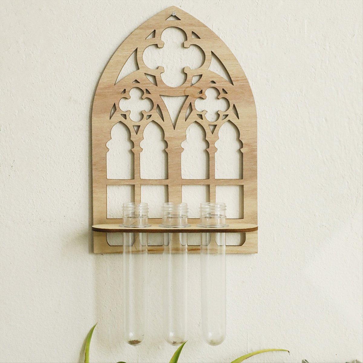 [N84R] Wooden Plant Propagatio - Home Decor Vase recension och pris