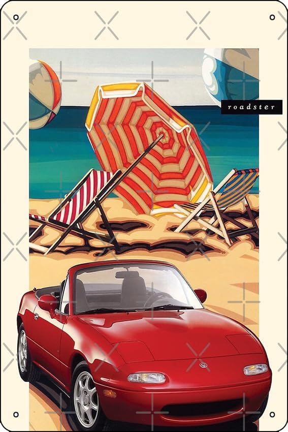 NA Miata Brochure Poster Metal - Home Decor Brochure recension och pris
