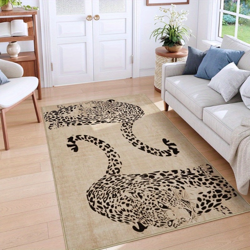 Carpet for Living Room Leopard - Home Decor Ig recension och pris