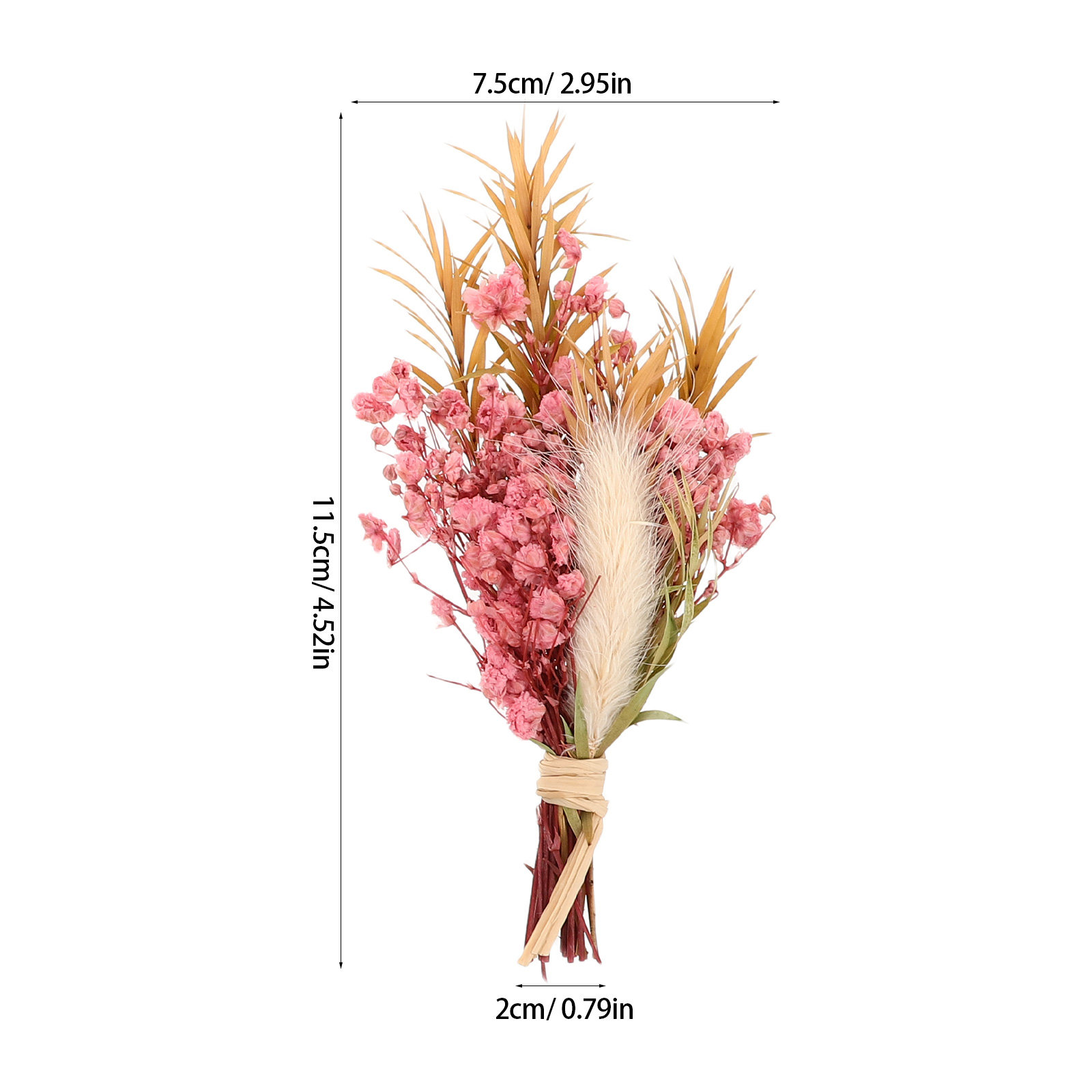 3Pcs Mini Dried Floral Bouquet - Dried Flower Bouquet recension och pris
