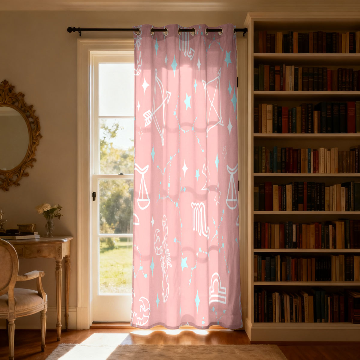 1pc Starry Sky Constellation P - Home Decor Curtain recension och pris