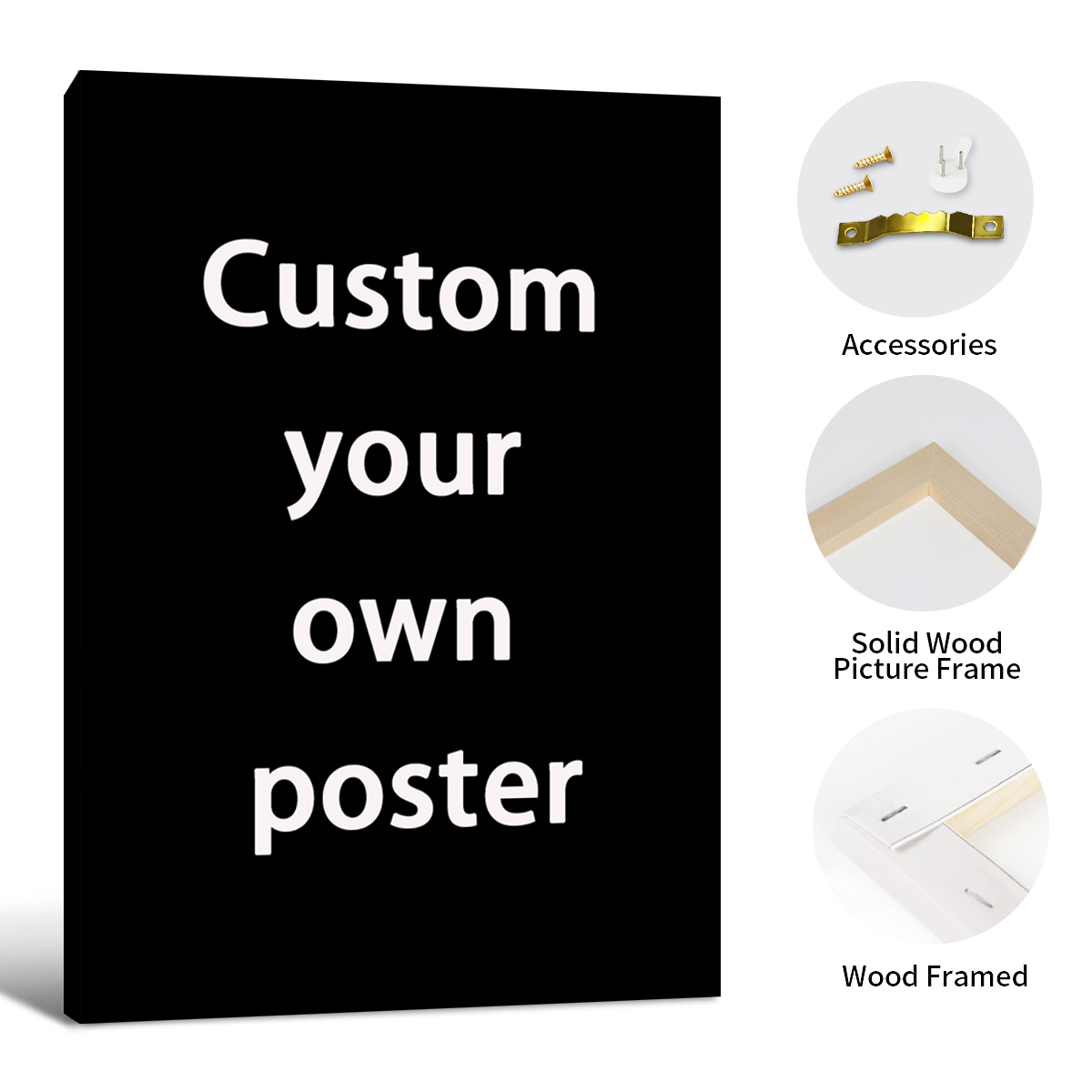 Custom posters framed wall art - Home Decor Frames recension och pris