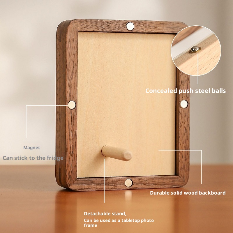Mini 3-Inch & 4-Inch Solid Woo - Bamboo Photo Frame recension och pris