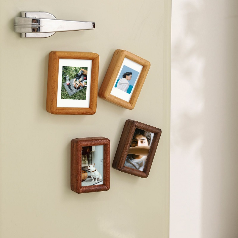 Mini 3-Inch & 4-Inch Solid Woo - Bamboo Photo Frame recension och pris