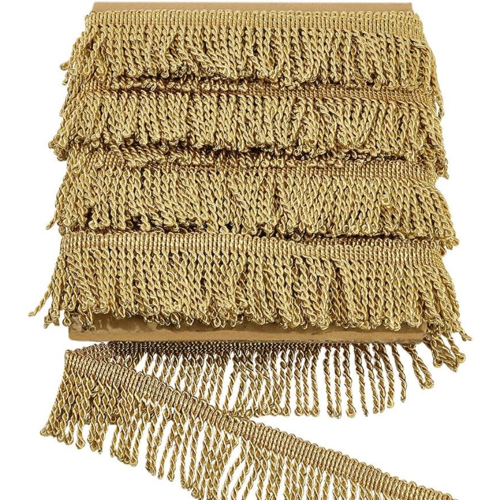 12 Yardsx2.2Inch Fringe Trim C - Home Decor Curtain recension och pris
