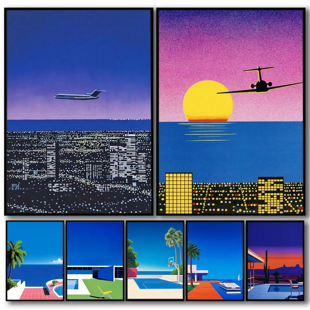 1pc frameless H-hiroshi Nagai  - Abstract Oil Painting recension och pris