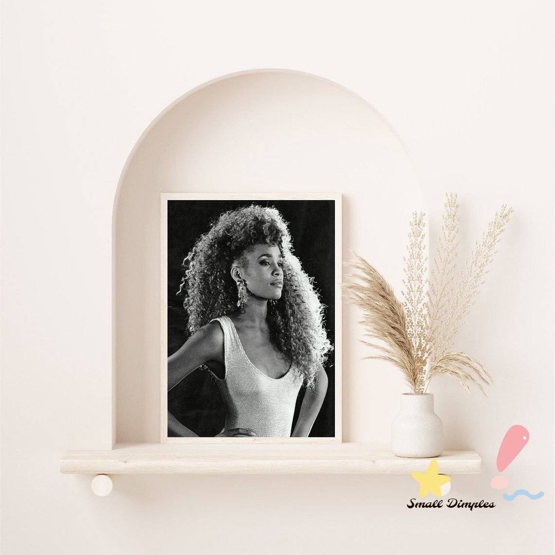 Whitney Houston Music Star Pos - Home Decor Houston recension och pris