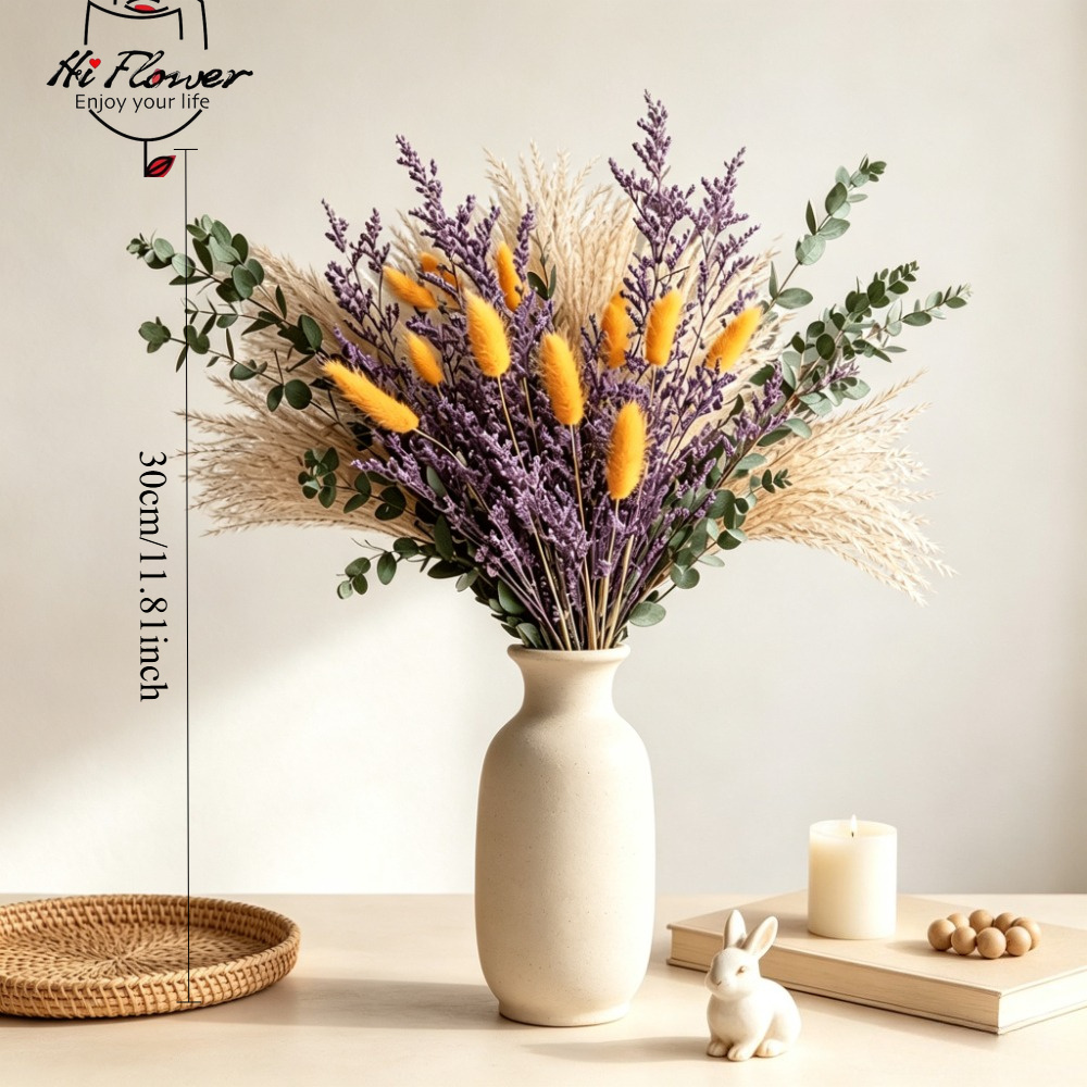 Natural Dried Flowers Pampas G - Dried Flower Bouquet recension och pris