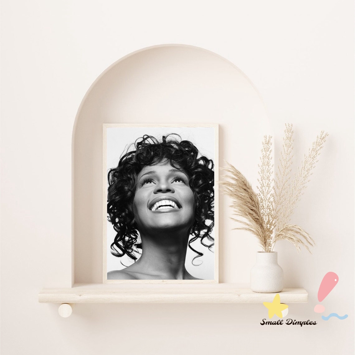 Whitney Houston Music Star Pos - Home Decor Houston recension och pris