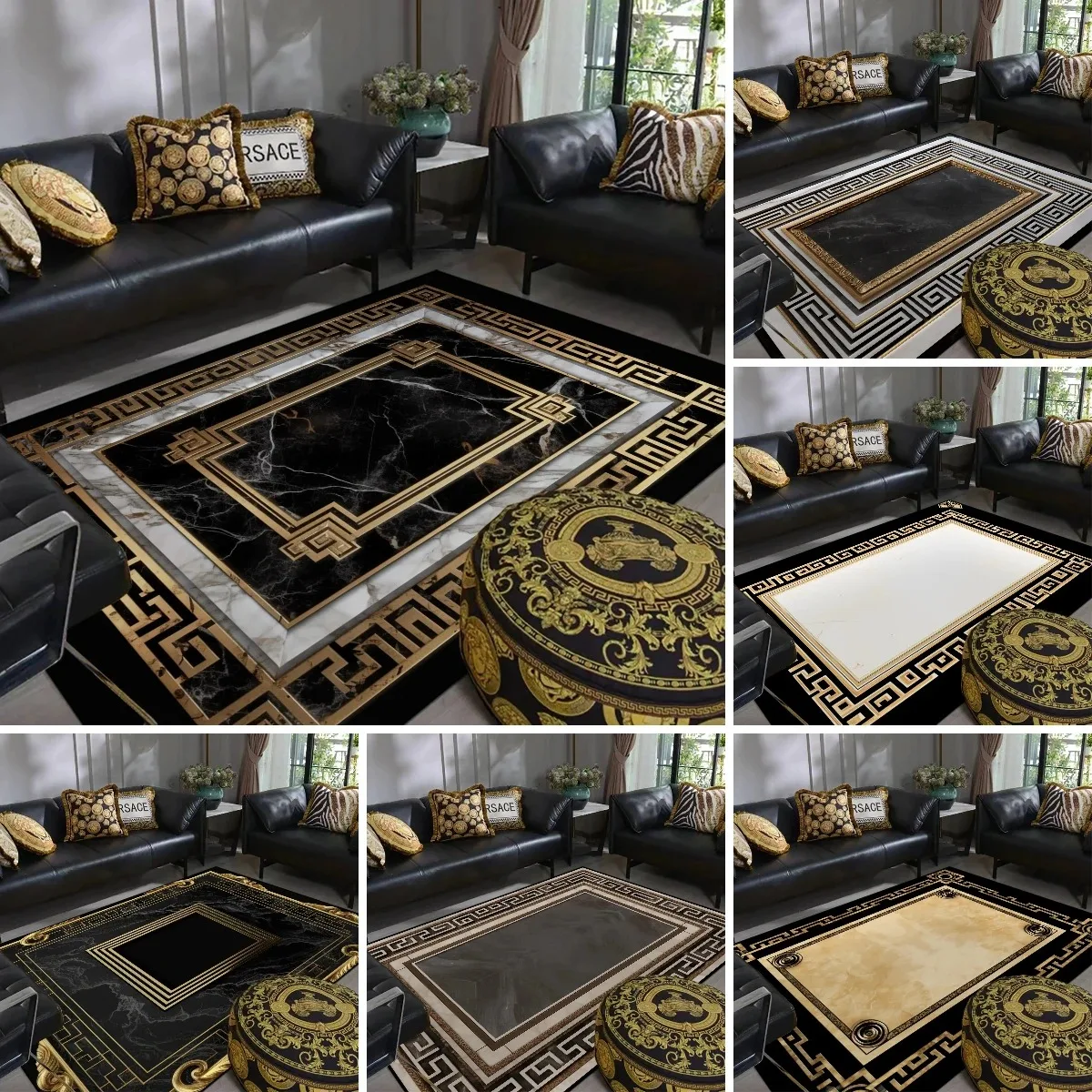 EGM 2025 Luxury Black Gold Lar - Home Decor Ig recension och pris