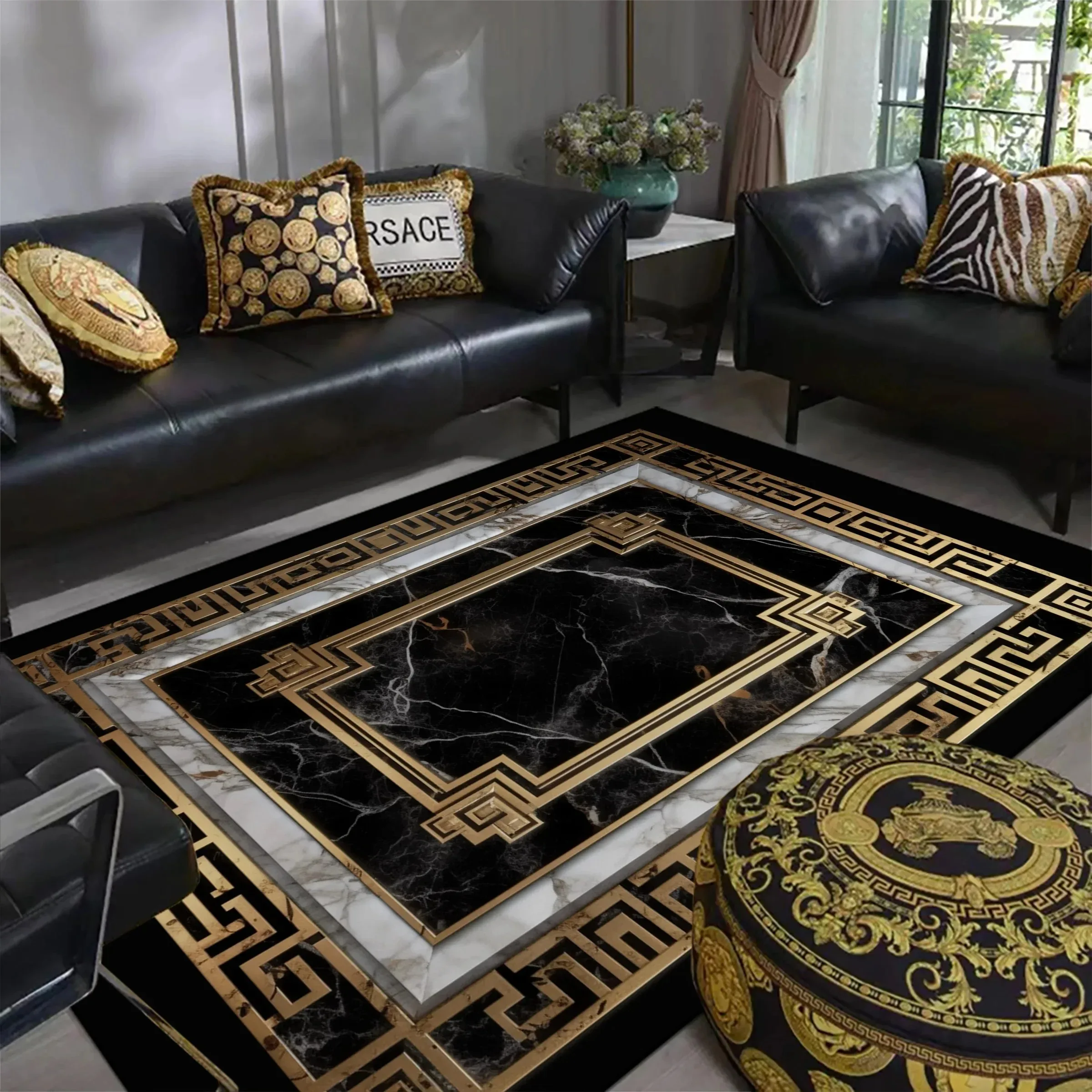 EGM 2025 Luxury Black Gold Lar - Home Decor Ig recension och pris