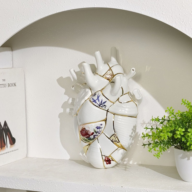 Heart vase Living room wine ca - Home Decor Vase recension och pris