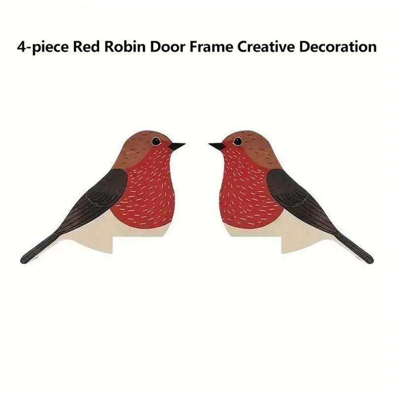4-piece Bohemian Wooden Bird O - Home Decor Frames recension och pris