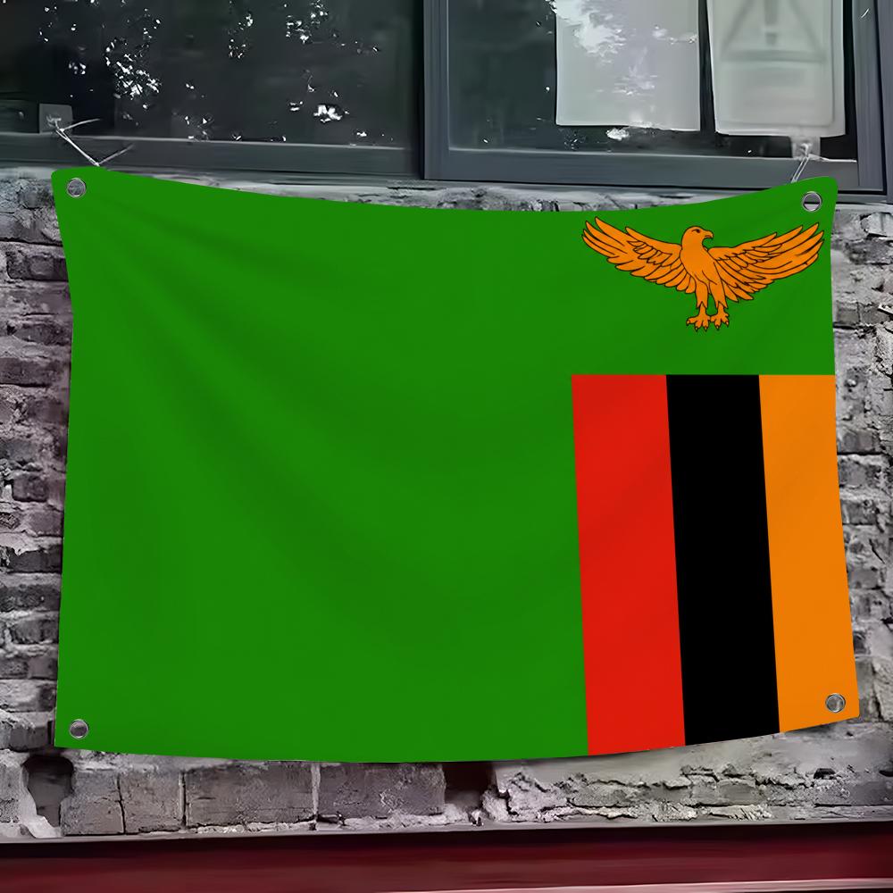 Zambia Flags Custom Wall Hangi - Home Decor Zambia recension och pris