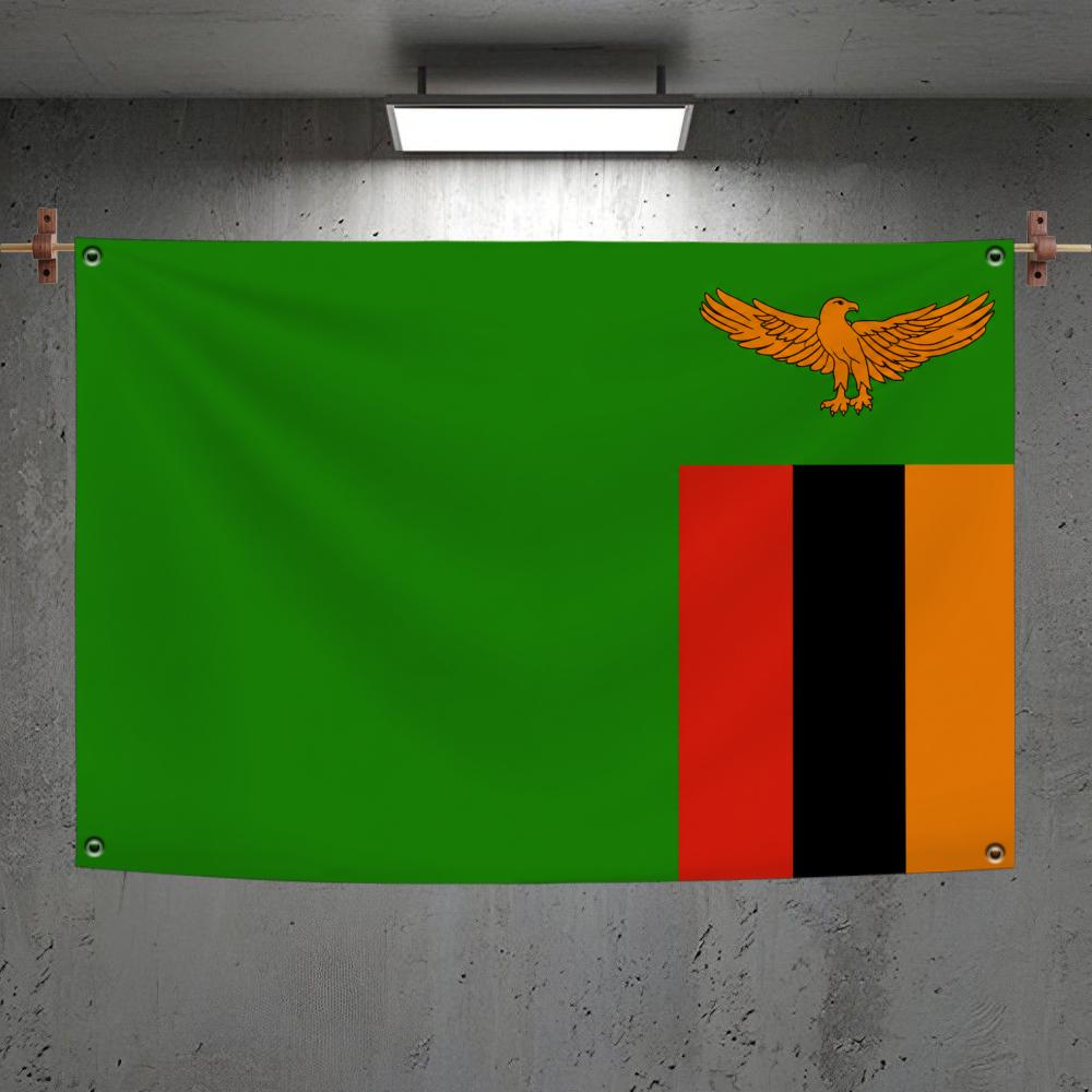 Zambia Flags Custom Wall Hangi - Home Decor Zambia recension och pris