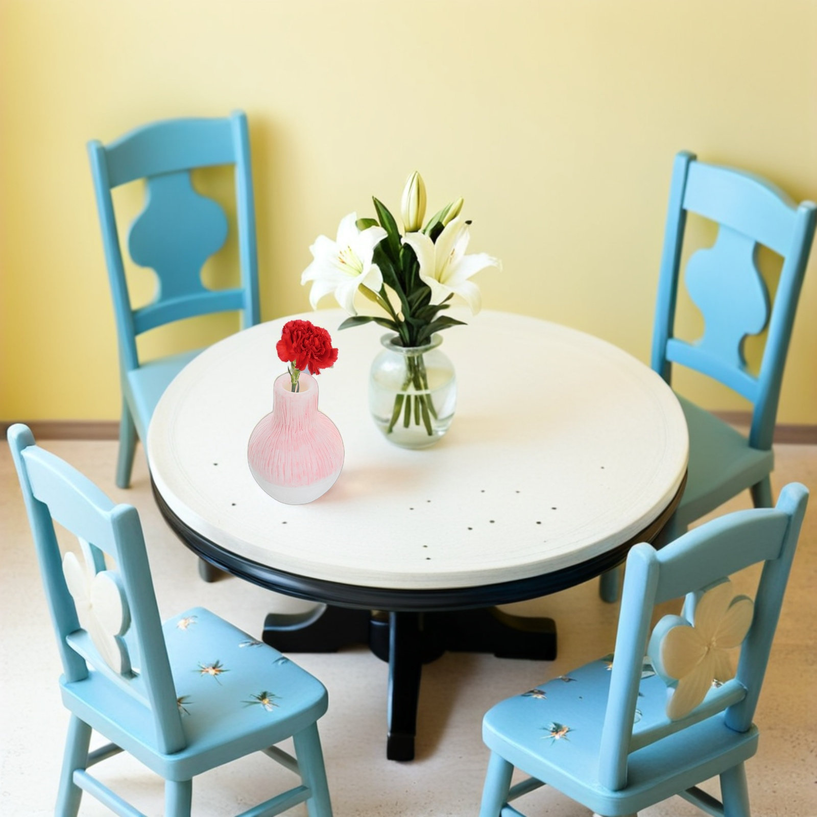 6Pcs Mini Resin Flower Vase Se - Home Decor Vase recension och pris