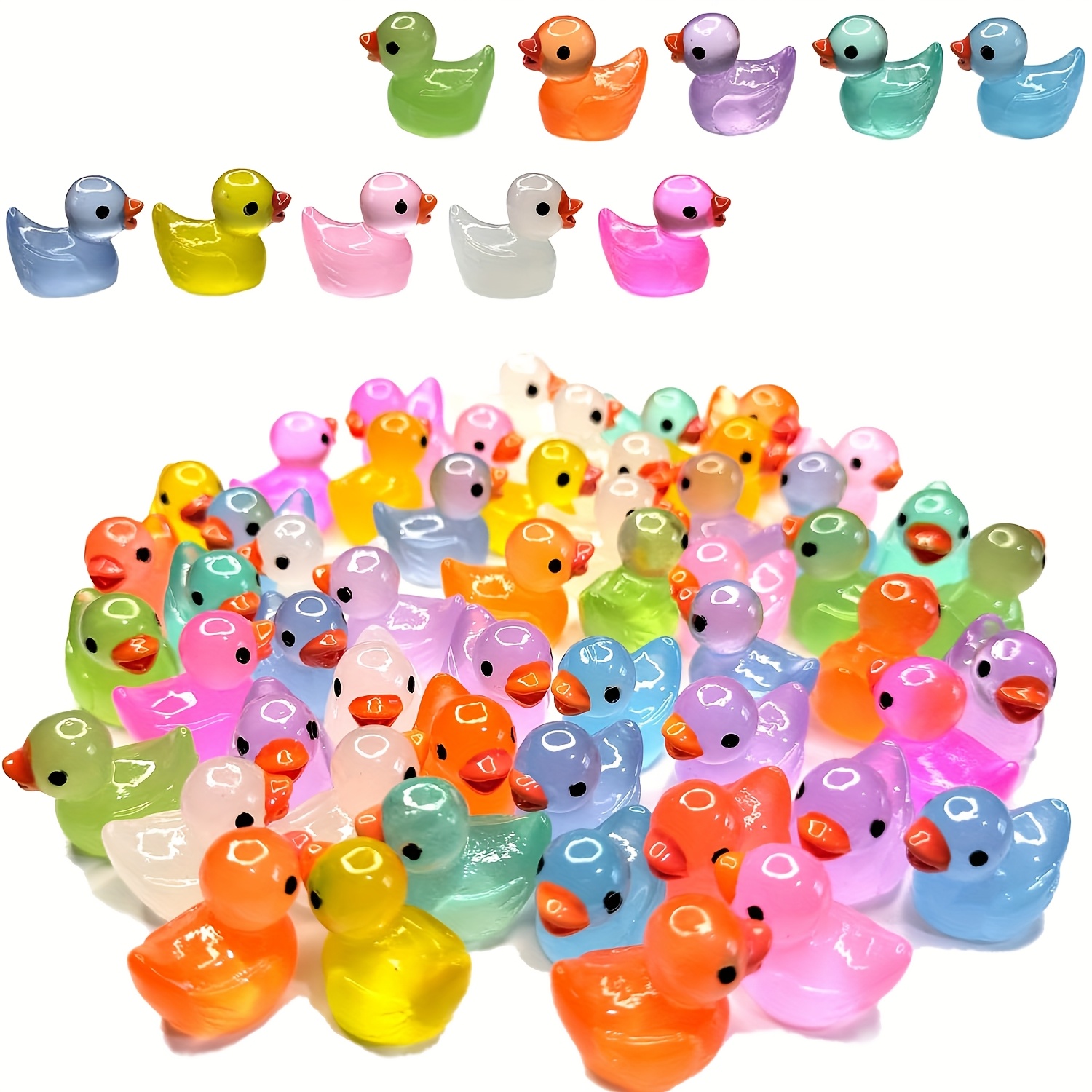 30/60/100PCS Luminous Mini Duc - Home Decor Under 100 recension och pris
