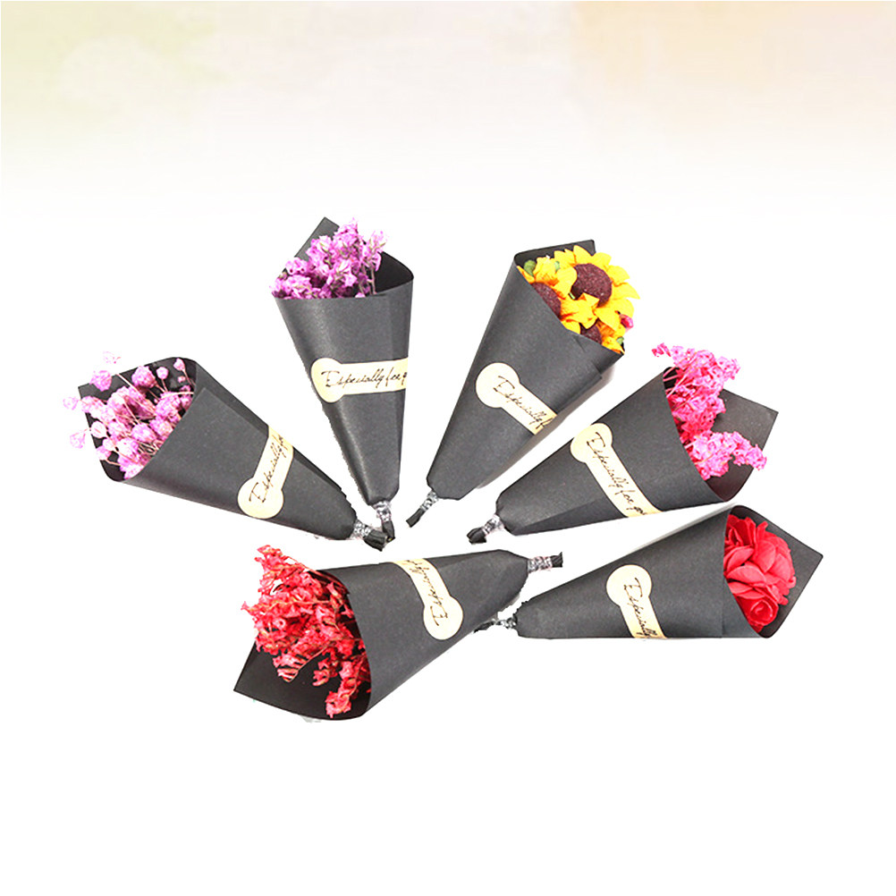 6Pcs Dried Flower Bouquet Prem - Dried Flower Bouquet recension och pris