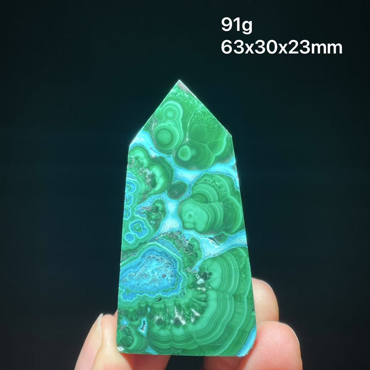 100% Natural Malachite Silicon - Home Decor Zambia recension och pris