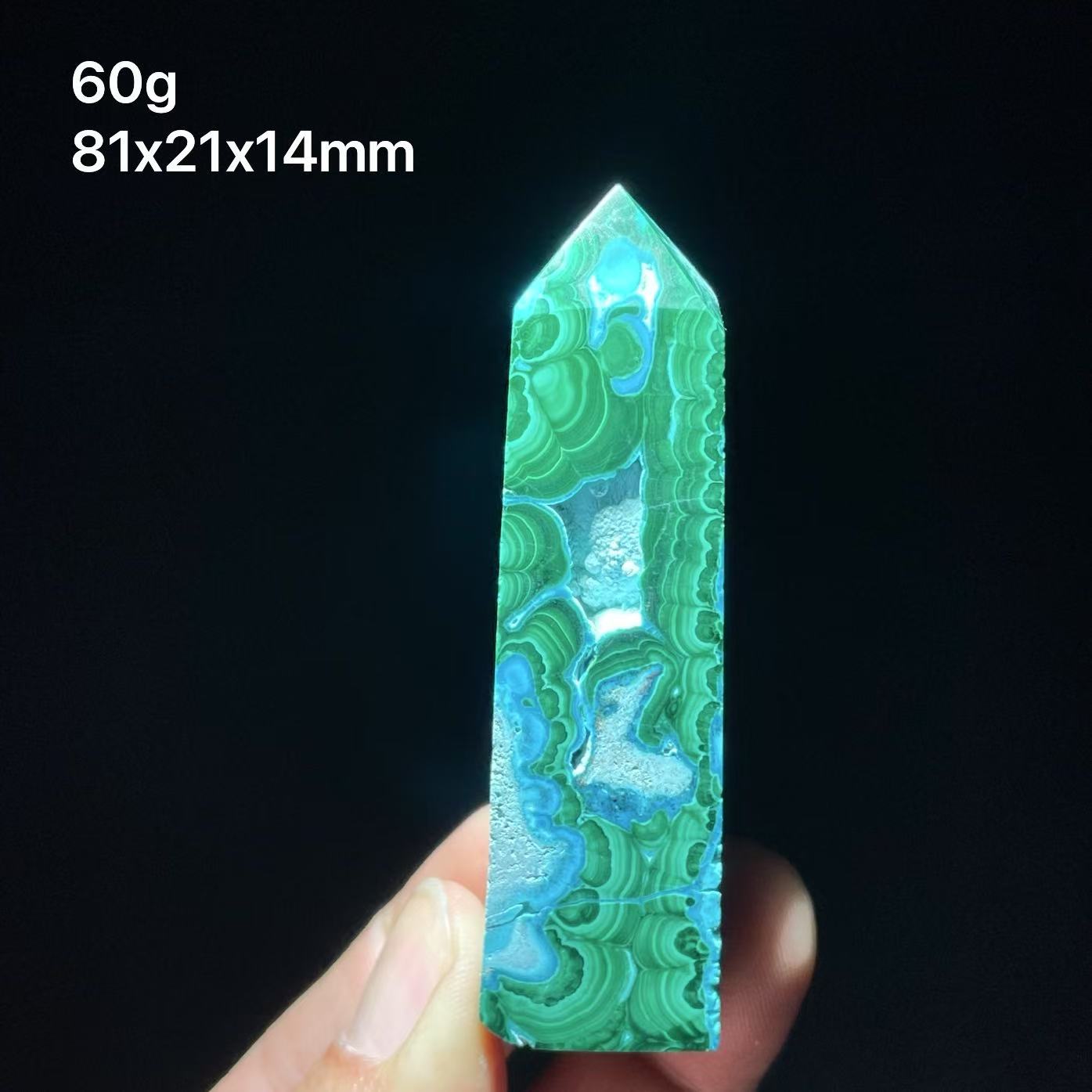 100% Natural Malachite Silicon - Home Decor Zambia recension och pris