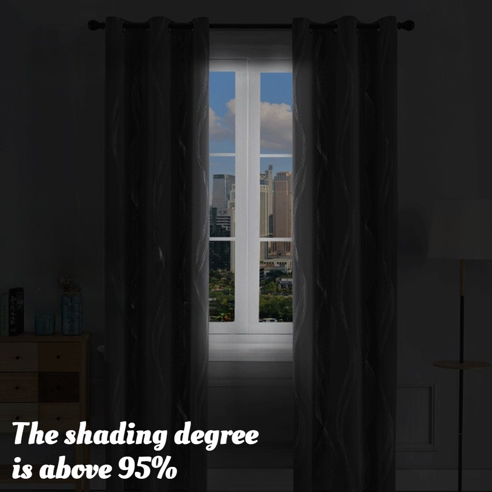 Blackout Curtains Drapes Therm - Home Decor Curtain recension och pris