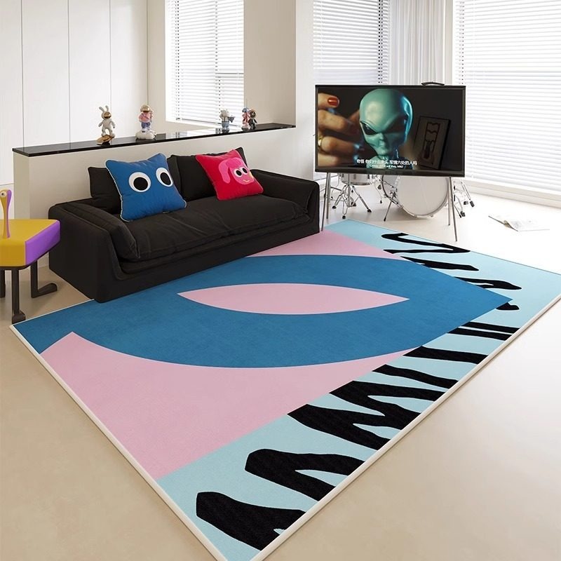 Abstract Color-blocked Print L - Home Decor Ig recension och pris